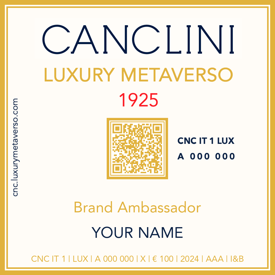 Canclini Luxury Metaverso - Token - YOUR NAME