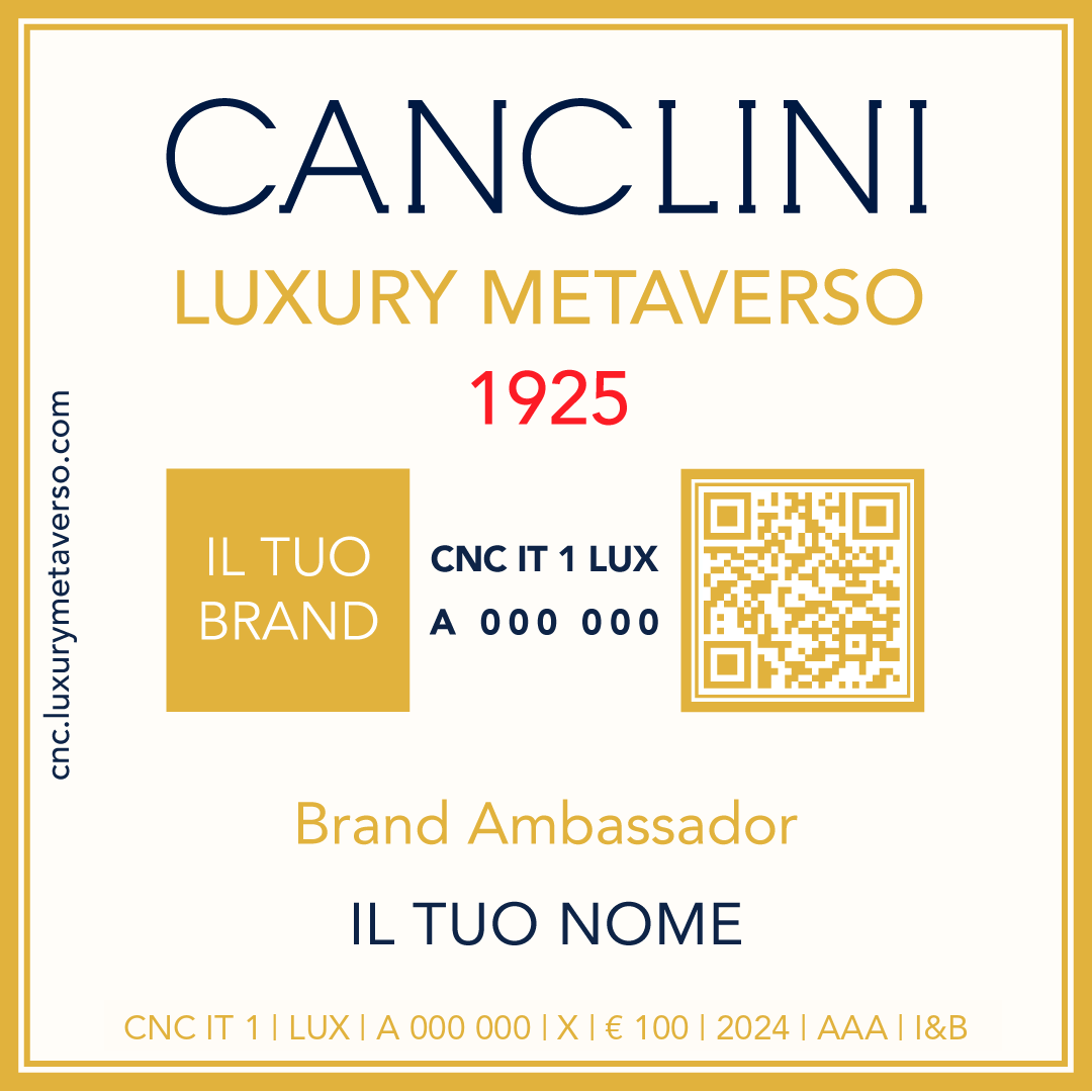Canclini Luxury Metaverso - Token - IL TUO BRAND